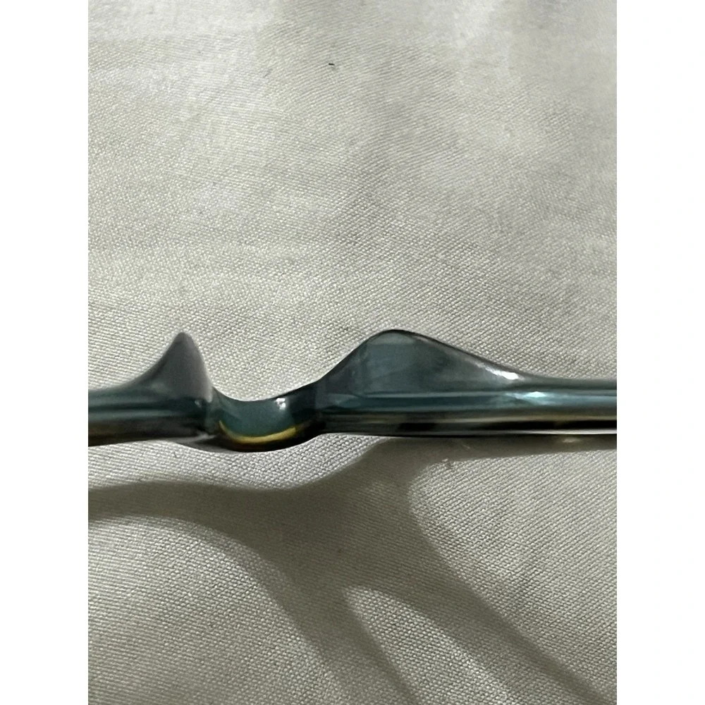 Maui Jim MJO 2112-06PF Green Brown Square Eyeglasses Frames 54-17 135 Italy